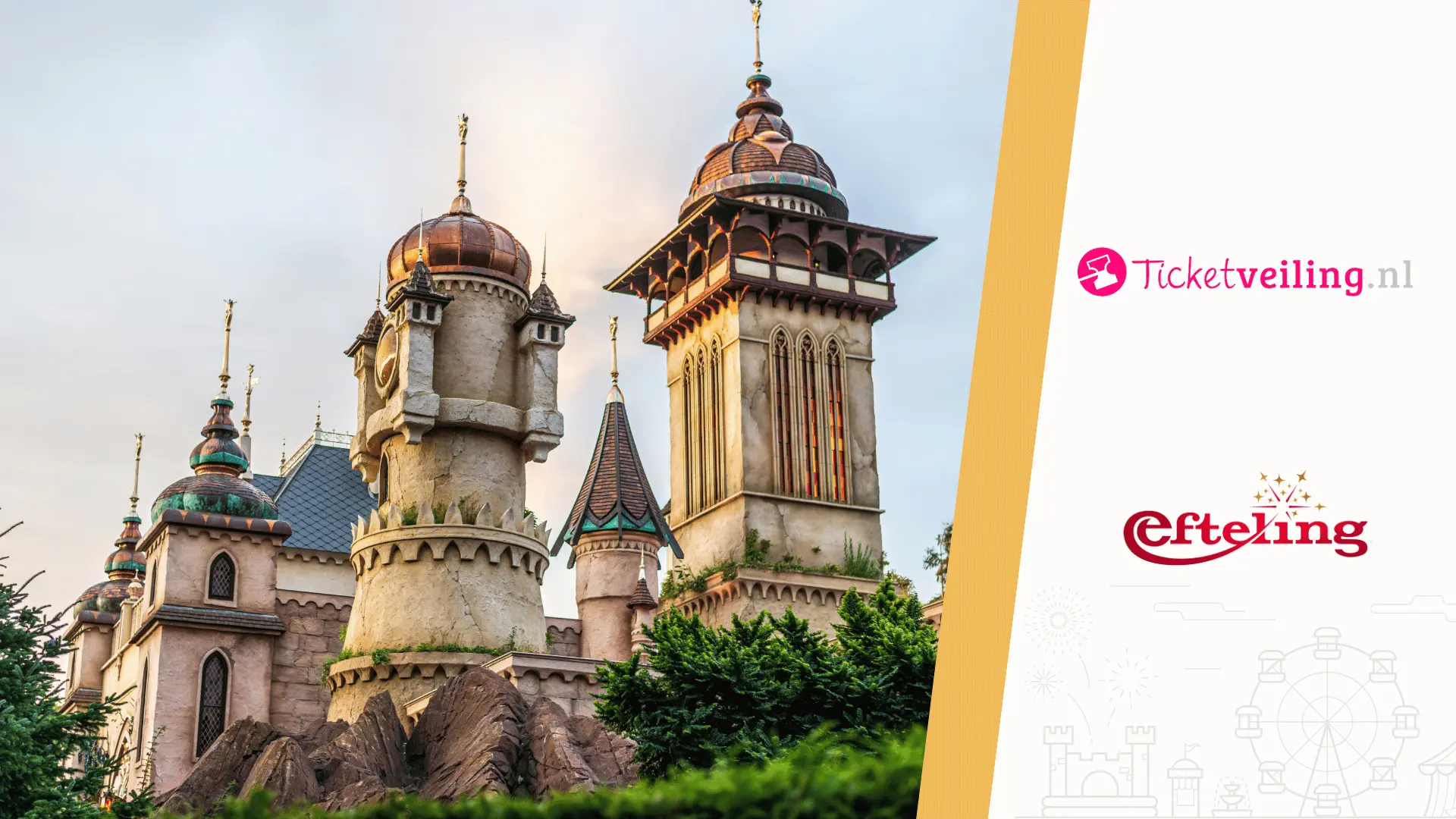 Korting op Efteling tickets via Ticketveiling?