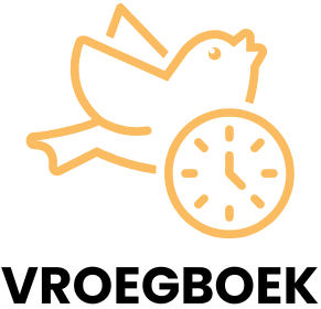 Vroegboek korting logo