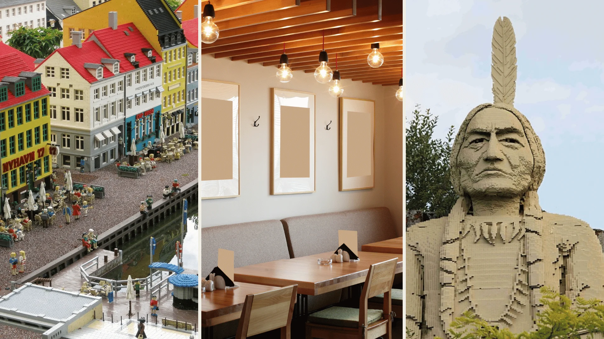 Horeca en attracties in Legoland