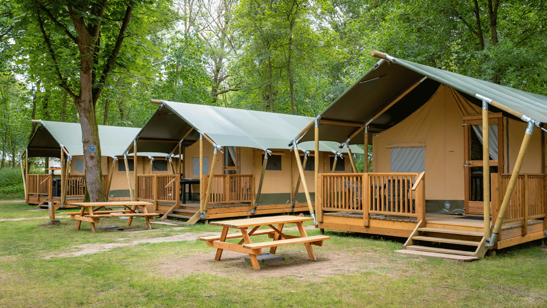 Luxe lodgetenten Duinrell